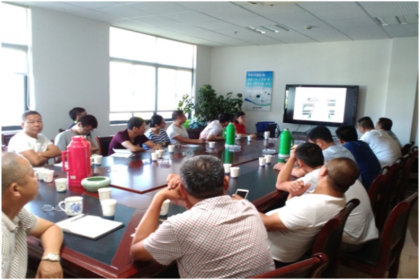 公司質量創(chuàng)優(yōu)工作小組舉行7月份學習會